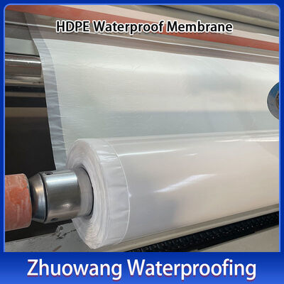 UV resistance Hdpe Sheet Waterproofing Non Asphalt Self Adhesive Membrane For Trench Floor