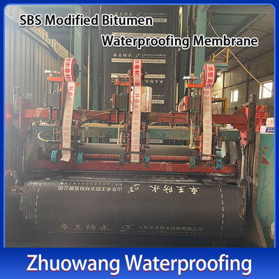 Hot Melt Type Sbs Modified Bitumen Waterproofing Membrane For Roof & Underground Waterproofing