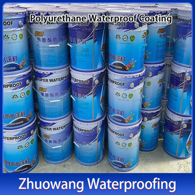 Coating Single Component Polyurethane Pu Waterproofing Anti Seepage For Walls Roofs