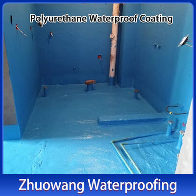 Seepage Proof Polyurethane Liquid Roofing For Wall Roof And Bathroom Areas