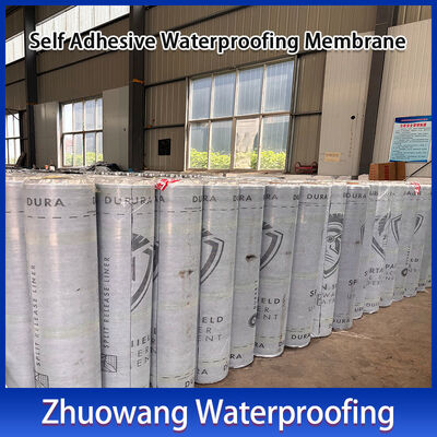 high Elasticity Self Adhesive Bituminous Waterproofing Membrane 1.5mm