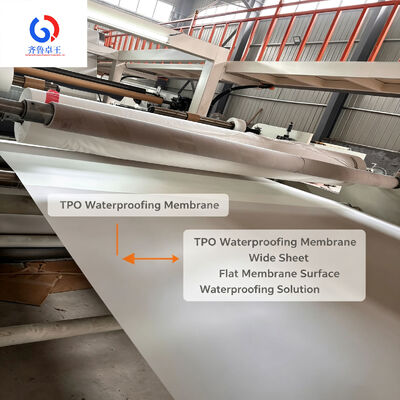High UV & Weather Resistant TPO Roof Membrane for Exposed Use