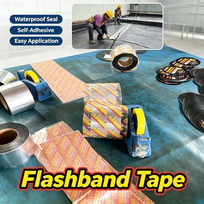 Heavy Duty Butyl Bitumen Flashing Tape, UV‑Resistant Asphalt Sealing Tape for Metal Roofing
