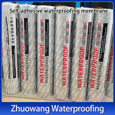 Torch-Free Self-Adhesive Waterproofing Membrane with UV Resistance and High Tensile Strength for Roofing