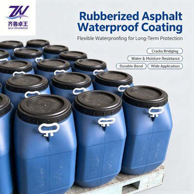 Spray-On Rapid Curing Rubberized Asphalt Waterproof Coating with High Water Resistance for Tunnels and Culverts