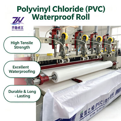Flame Retardant UV Resistant PVC Waterproofing Membrane with 20+ Years Durability for Roofing and Industrial Applications