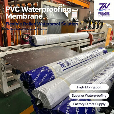 Reinforced PVC Waterproofing Membrane with Long Service Life and Heat Aging Resistance for PVC Roofing Membrane Applications