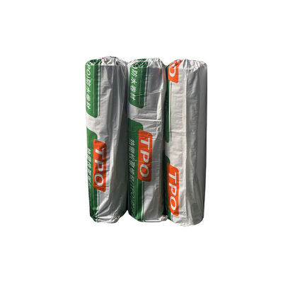 High Tensile  Thermoplastic Polyolefin Membrane Puncture Resistant For Steel Roofs