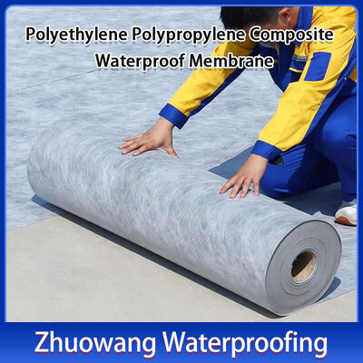 Fast Construction Odorless Polypropylene Membrane Waterproof Material For Damp Substrates