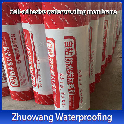 Uv Resistance Self Adhesive Bitumen Waterproof Membrane Modified Good Elasticity