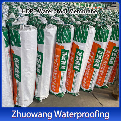 1500mm Hdpe Membrane For Waterproofing Trench Floors 1.2mm 1.5mm
