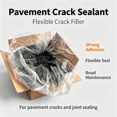 Hot Melt Road Crack Sealant Sealing Cracks In Asphalt Pavements