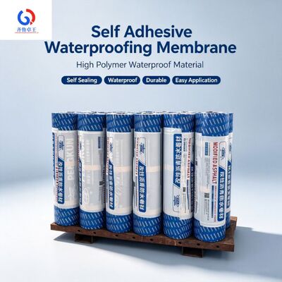 GB Standard Self-Adhesive Polymer Modified Bitumen Membrane with Cold Application, Excellent UV Resistance, and High Tensile Strength for Roofing
