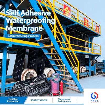 1.5-3.0mm Self-Adhesive Waterproof Membrane with UV Resistance for Cold Application Roofing