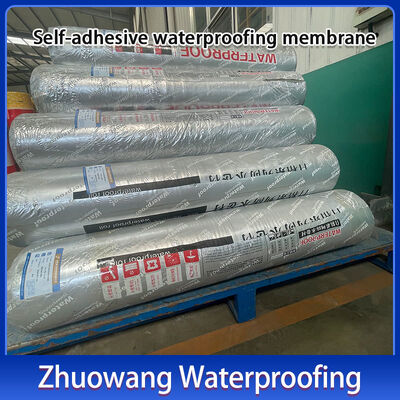 Cold-Applied Self-Adhesive Bitumen Waterproof Membrane with High Tensile Strength and UV Resistance for Roofing