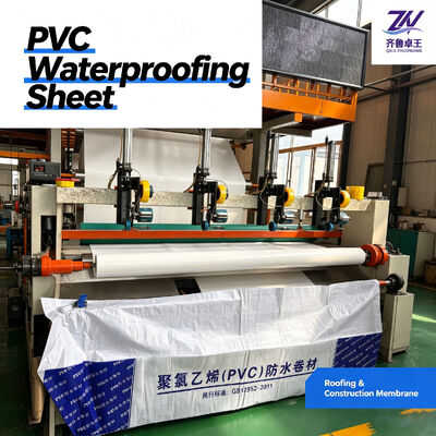 Flame-Retardant PVC Waterproofing Membrane with 20+ Years Durability and UV Resistance for Industrial Roofing