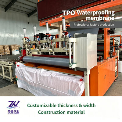 Lightweight TPO Waterproofing Membrane with Excellent Weldability and Resistance to Thermal Expansion for Durable Roofing