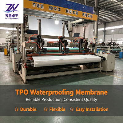 Reinforced Polyester TPO Waterproof Membrane for Construction Projects