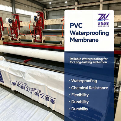 PVC Roofing Membrane | Polyvinyl Chloride Single Ply Flat Roof Waterproof Membrane