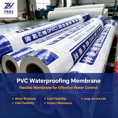Reinforced Polyester PVC Membrane, Long Service Life Roof Waterproof Sheet